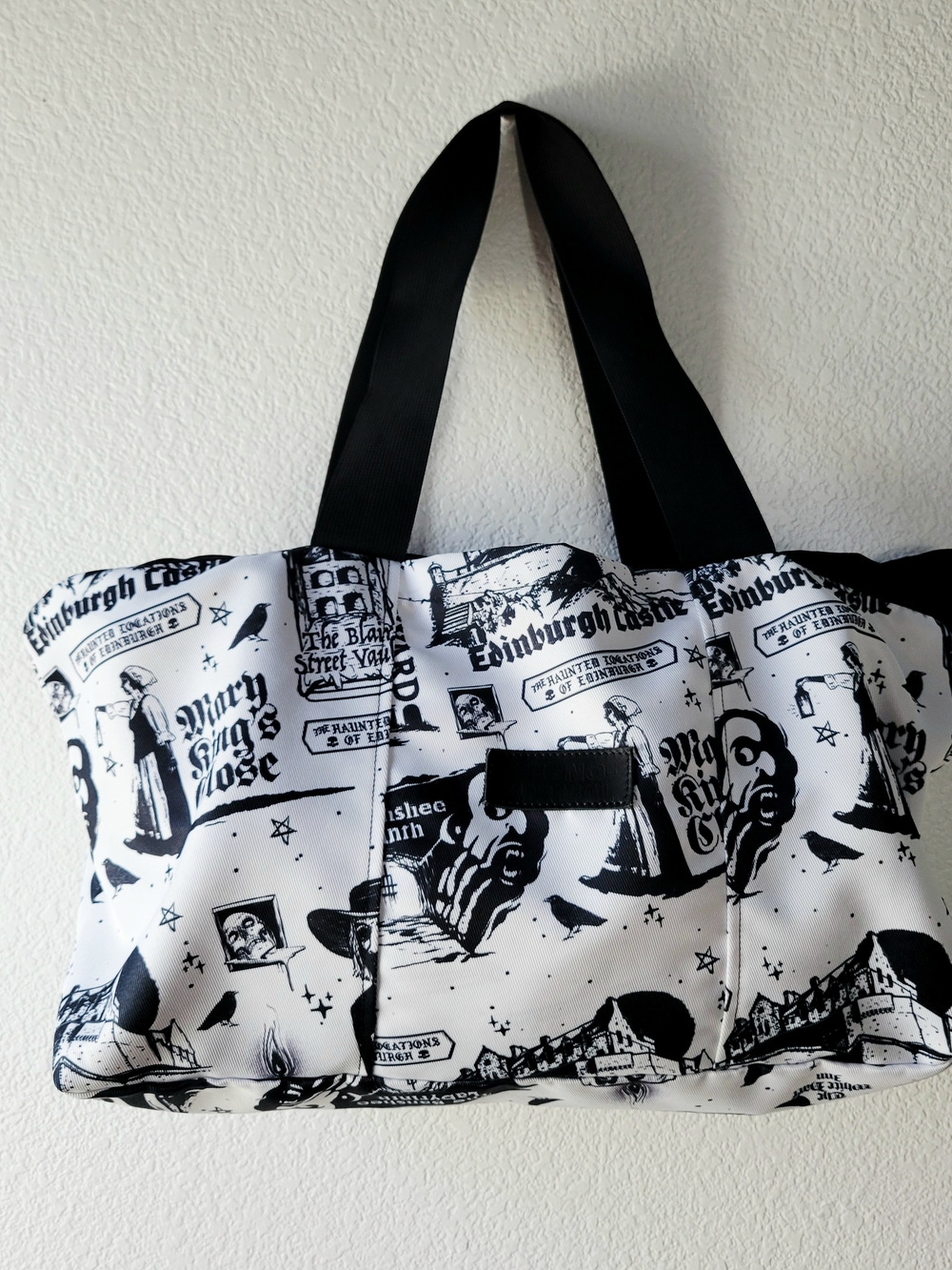 The No-Normal Edinburgh Castle haunted locations weekender tote bag